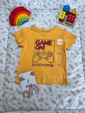 Tee shirt manches courtes 2 ans U essentiel