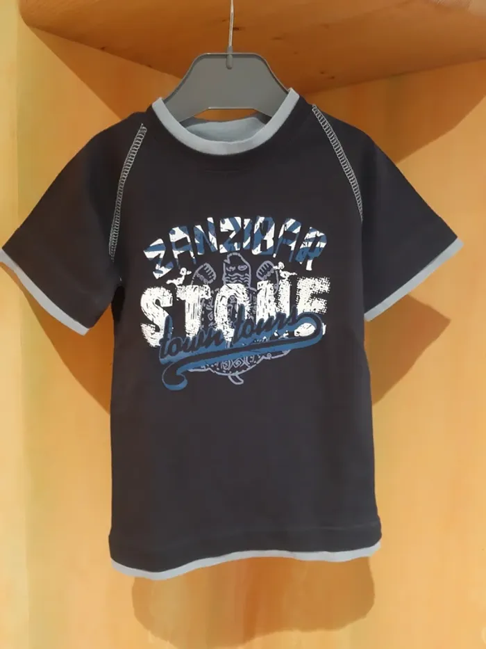 Lot de 2 t-shirts manches courtes 2 ans - photo numéro 4
