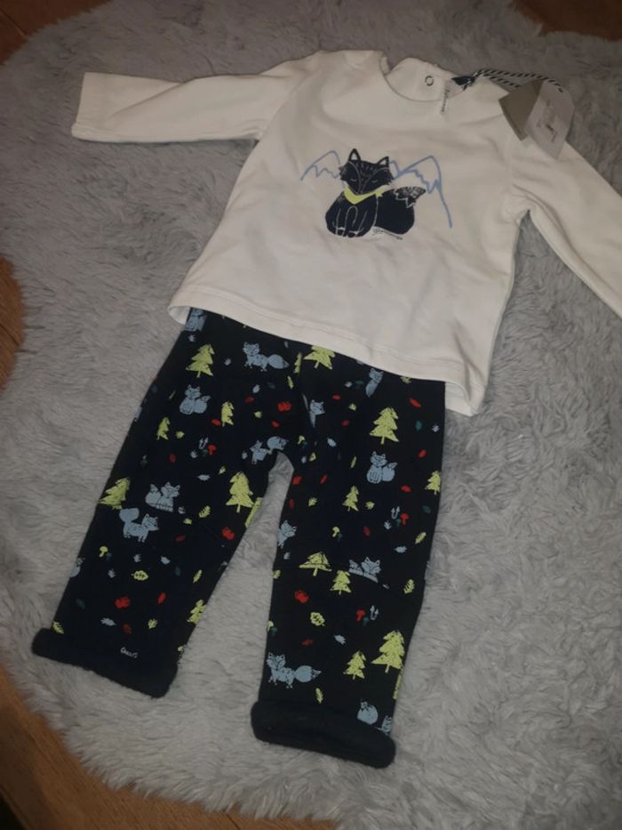 Ensemble 3 Pommes 6 mois NEUF idéal cadeau de naissance