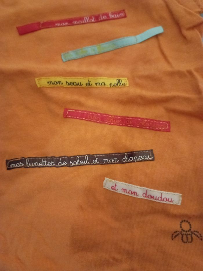 Haut manches courtes Obaibi 6 mois - photo numéro 3