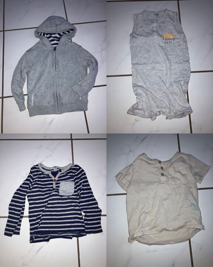 Lot 53 pièces vêtements garçon 24 mois/2 ans - photo numéro 9