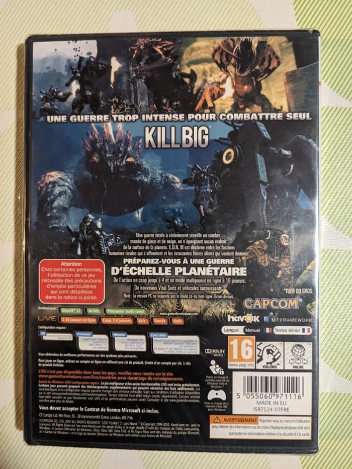 Jeu Lost Planet 2 PC - photo numéro 2