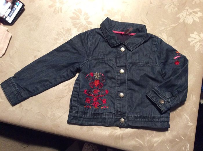 Veste en jean Orchestra 2 ans