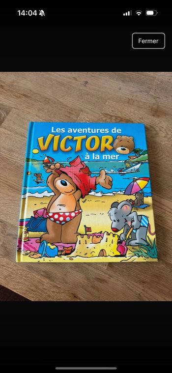 Livre Les Aventures de Victor à la mer
