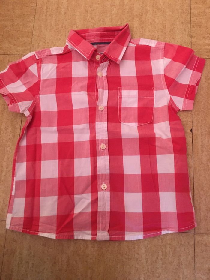 Chemise à carreaux