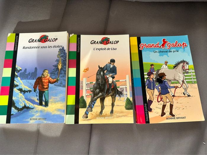 3 livres Grand galop