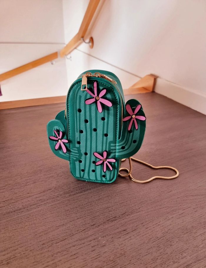 Sac a bandoulière forme cactus - photo numéro 5