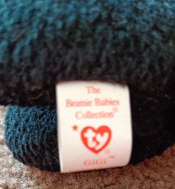 Peluche Gigi noir caniche - photo numéro 3