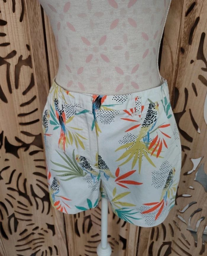 Short imprimé Tropical T 40 Camaïeu - photo numéro 3