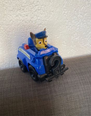 Voiture pat patrouille bleue