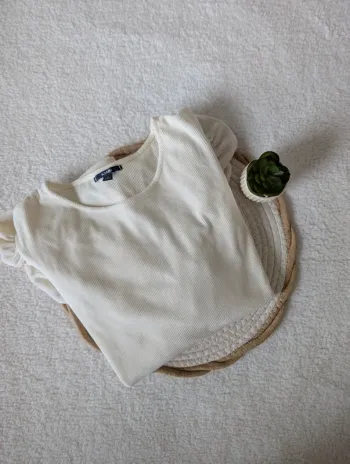 🤍 Pull manches longues tout doux - M