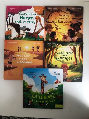 Lot de 5 livres Hachette Jeunesse 
