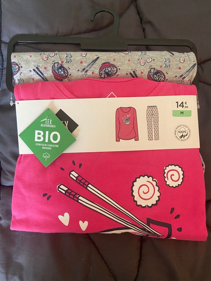 Pyjama coton bio TEX