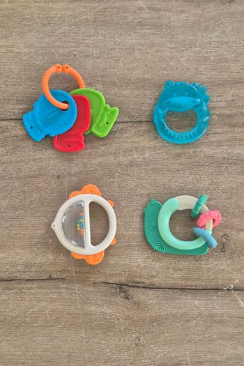 Lot hochets de dentition 