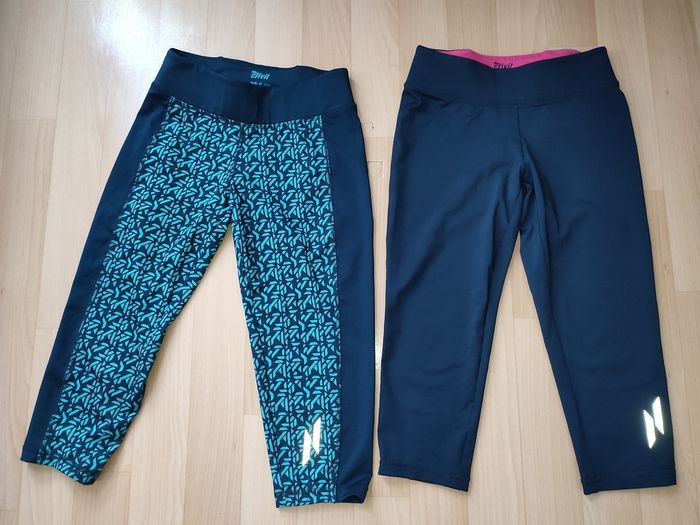 Lot pantacourt Xs Crivit
