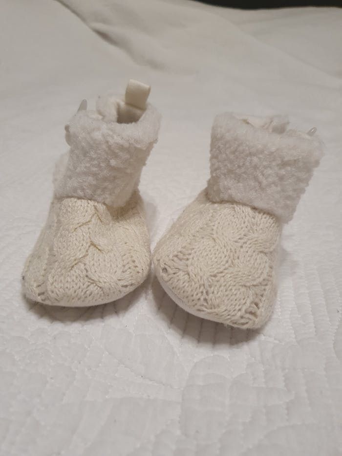 Bottines chaudes fourrés laine 3 à 6 mois