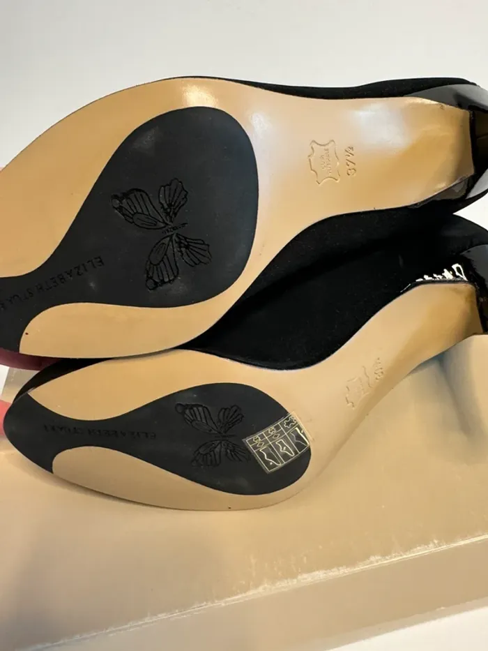 Belles Bottines à talons Elizabeth Stuart couleur noir Taille 37.5 Neuf dans boîte d'origine - photo numéro 8