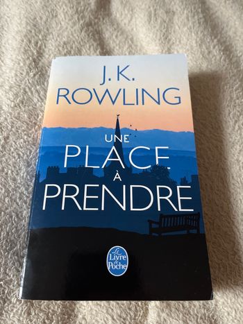 Une place à prendre livre