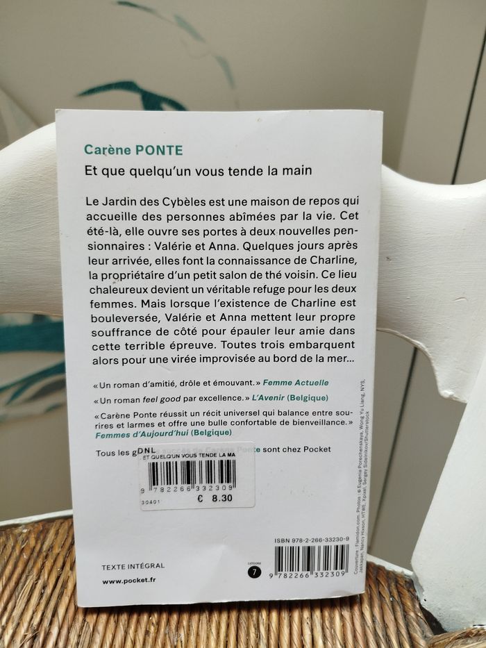 Et que quelqu'un vous tende la main de Carène Ponte - photo numéro 2