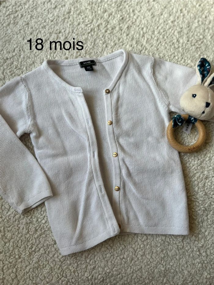 Gilet fille 18 mois