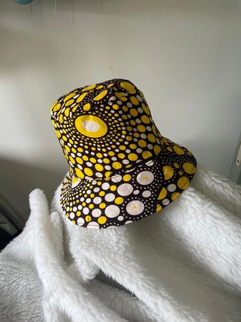 Bob réversible wax noir et jaune