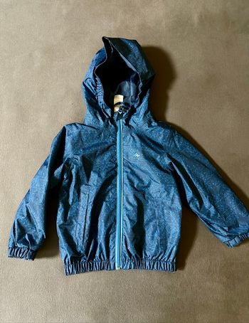 K-Way garçon Décathlon Quechua– bleu – Taille 89/95 cm - 2/3ans