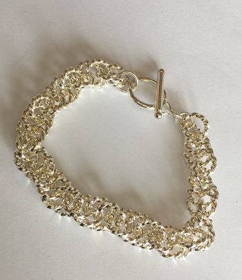 Bracelet en plaqué argent