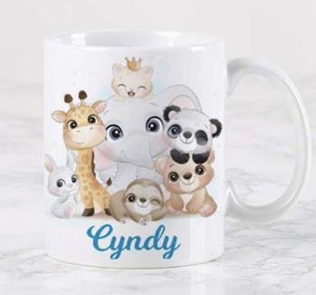 Mug personnalisé animaux