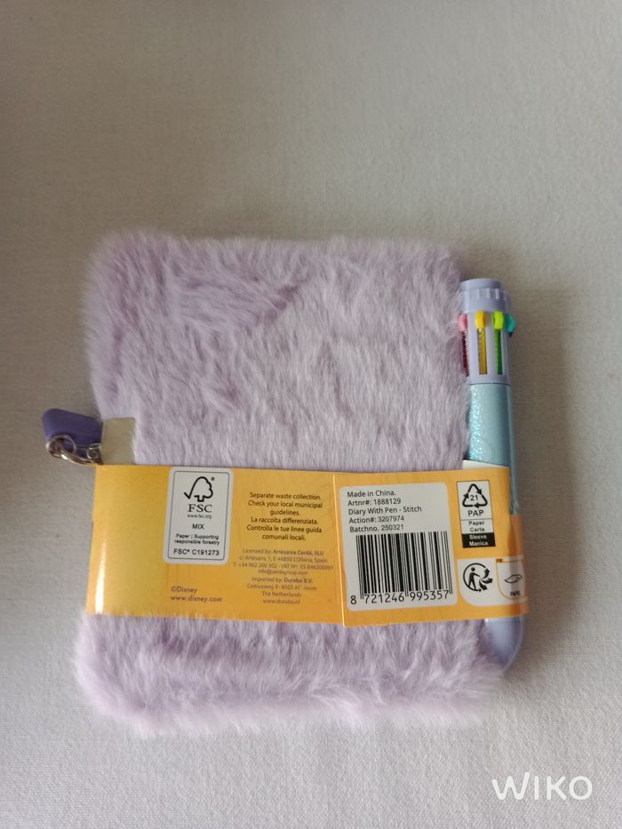 Carnet avec stylo Stitch - photo numéro 4