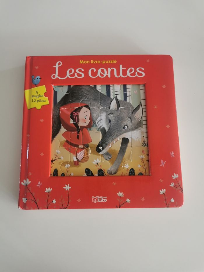 Livre puzzle sur les contes