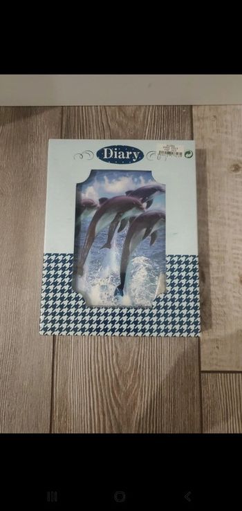 Journal dauphins avec clefs - 18 x 13