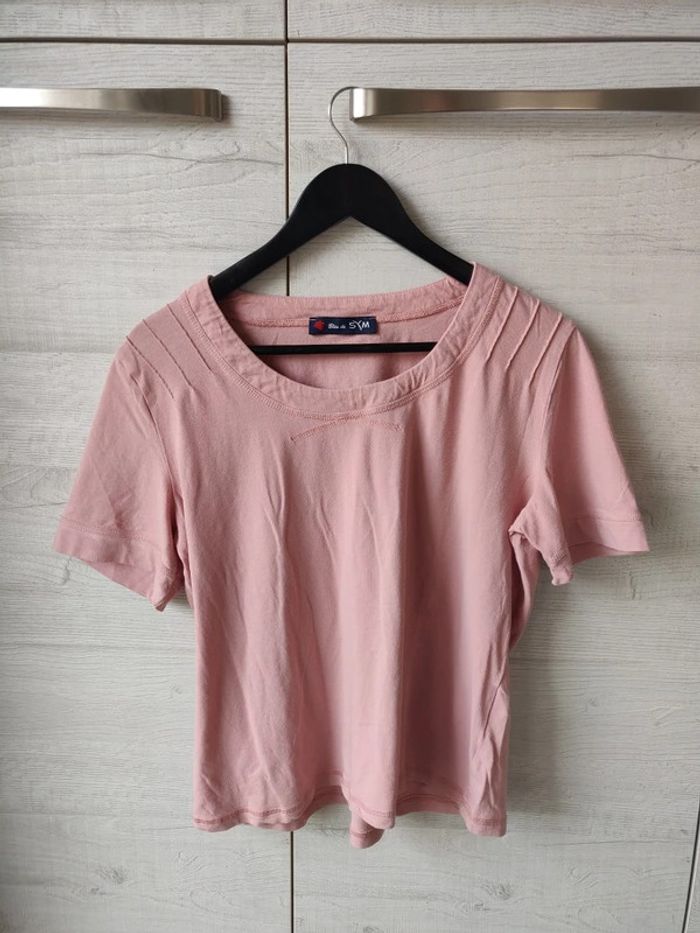 T-shirt Bleu de Sym