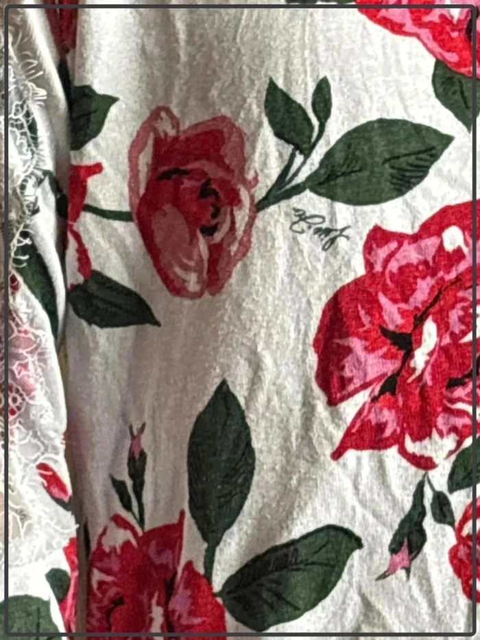 Veste motif floral taille 38 marque liu jo - photo numéro 2