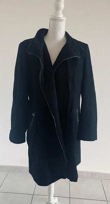 Manteau noir Jacqueline Riu