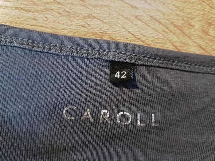 🌸T-shirt manches 3/4, Caroll, taille 42 - photo numéro 7
