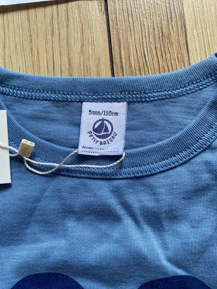 T shirt cool petit bateau 5 ans - photo numéro 3