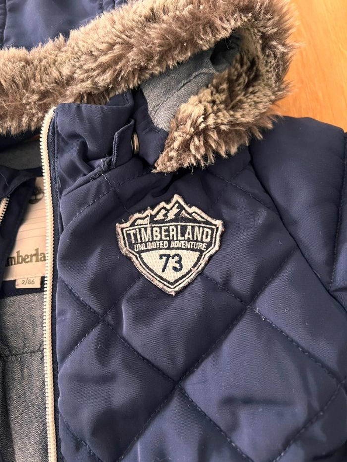 Manteau Timberland bleu marine - photo numéro 2