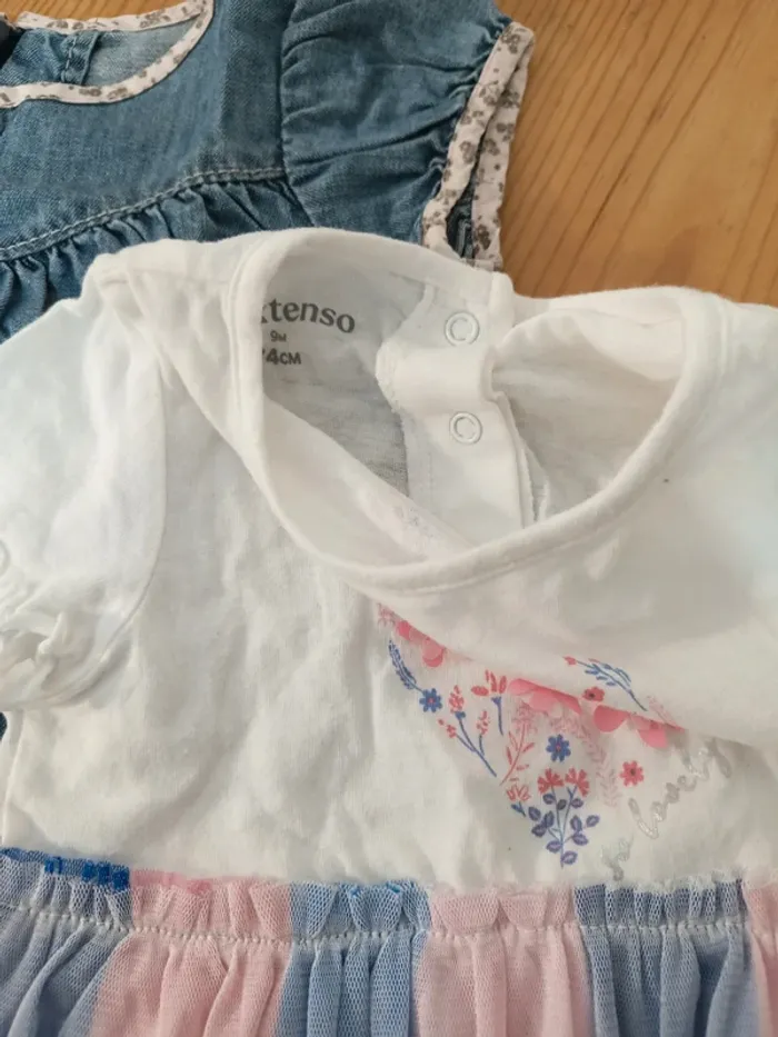 2 robes 12 mois été fille - photo numéro 6