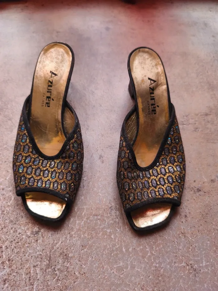 Mule azurée cannes