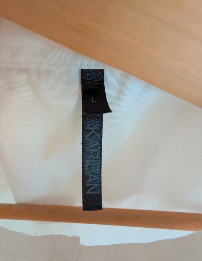 Michelin Kariban Chemise Blanche - Taille L - 100% Coton - photo numéro 2