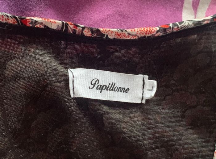 Robe Papillonne -taille L - photo numéro 3