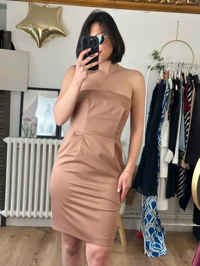 Robe maison 123 rose pale taille 36 - photo numéro 2