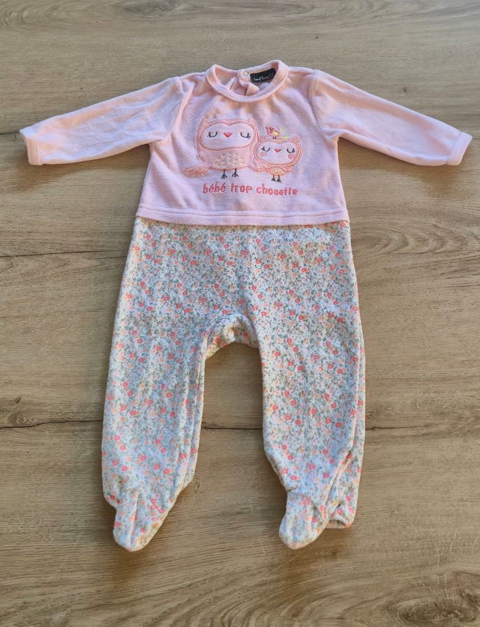 Pyjama velours 12 mois 🌸