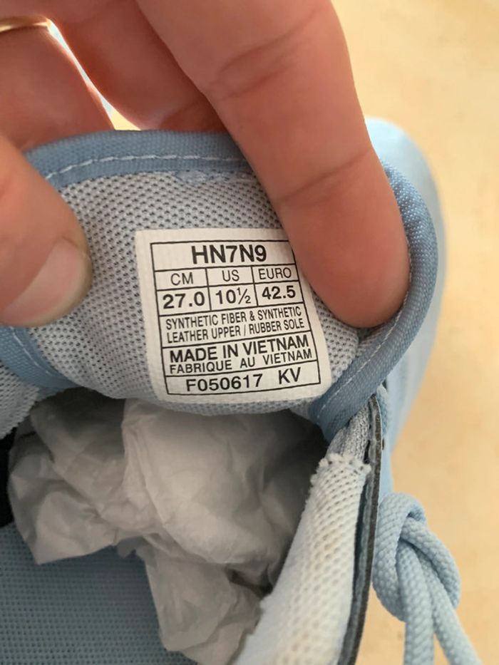 Baskets asics neuves bleu ciel course sport - photo numéro 3