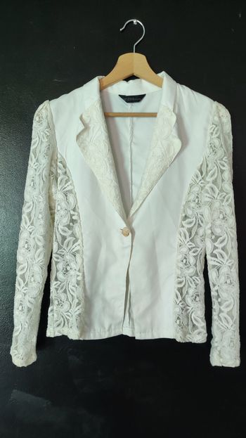 Veste blazer en dentelle femme