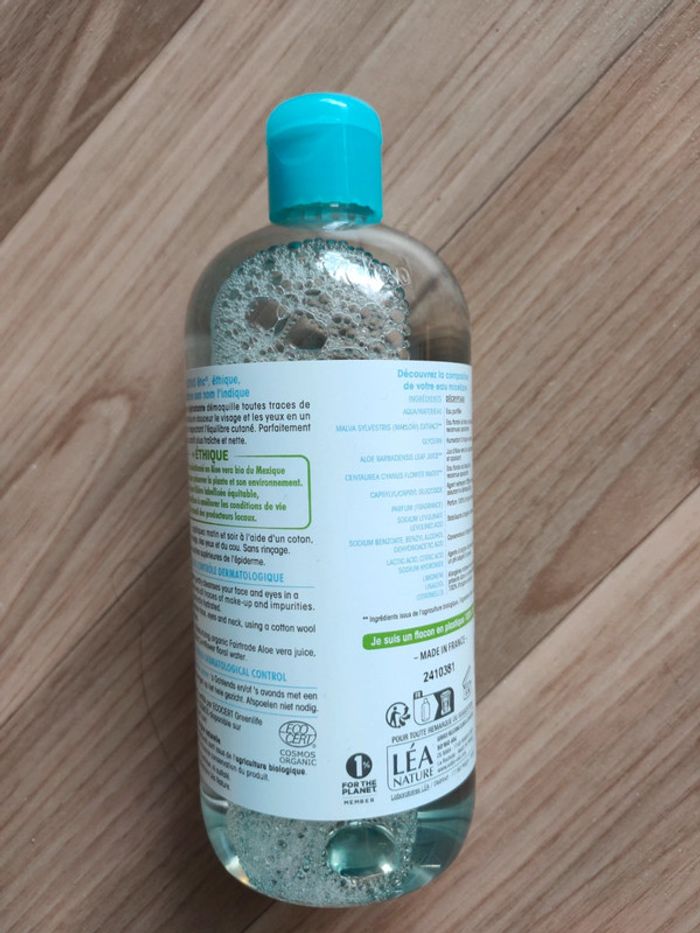 Eau micellaire hydratante so bio Etic 500ml - photo numéro 3