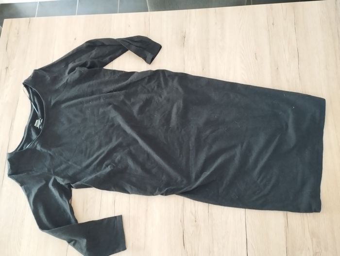Robe noire de grossesse Kiabi
