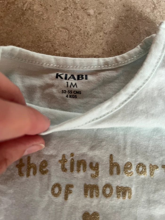 Tee shirt bébé fille 1 mois - photo numéro 2