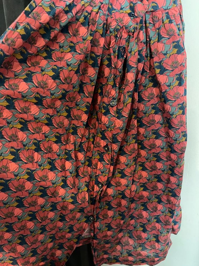 Robe tablier liberty the Family raisin - photo numéro 4