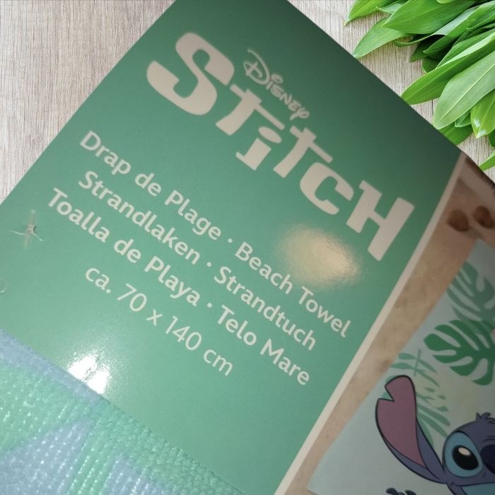 Serviette drap de plage stitch disney - photo numéro 5